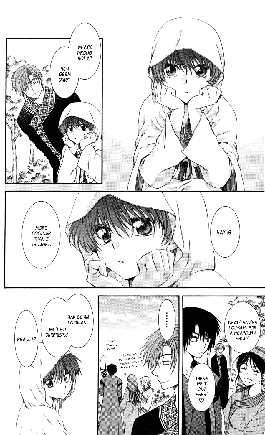 Akatsuki no Yona Chapter 64 page 16 - Chapter 64: Sen Province of the Kai Empire - Senri Village