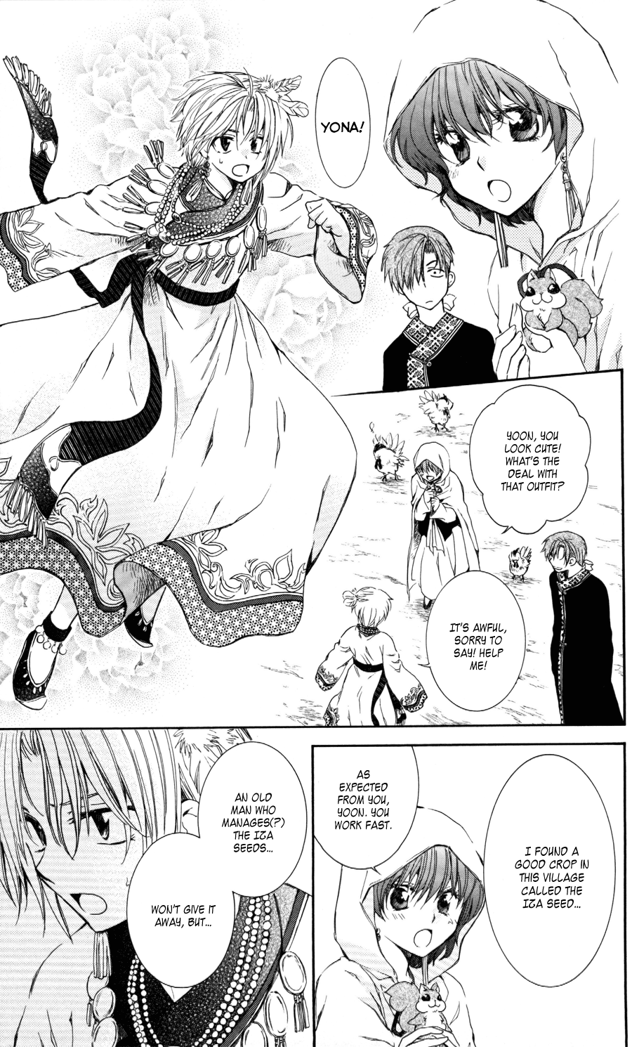 Akatsuki no Yona Chapter 64 page 19 - Chapter 64: Sen Province of the Kai Empire - Senri Village