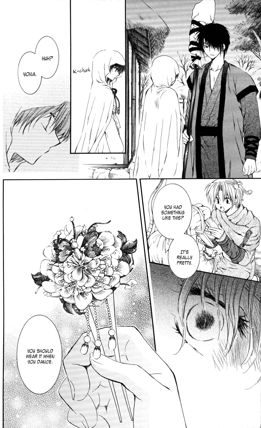 Akatsuki no Yona Chapter 64 page 26 - Chapter 64: Sen Province of the Kai Empire - Senri Village