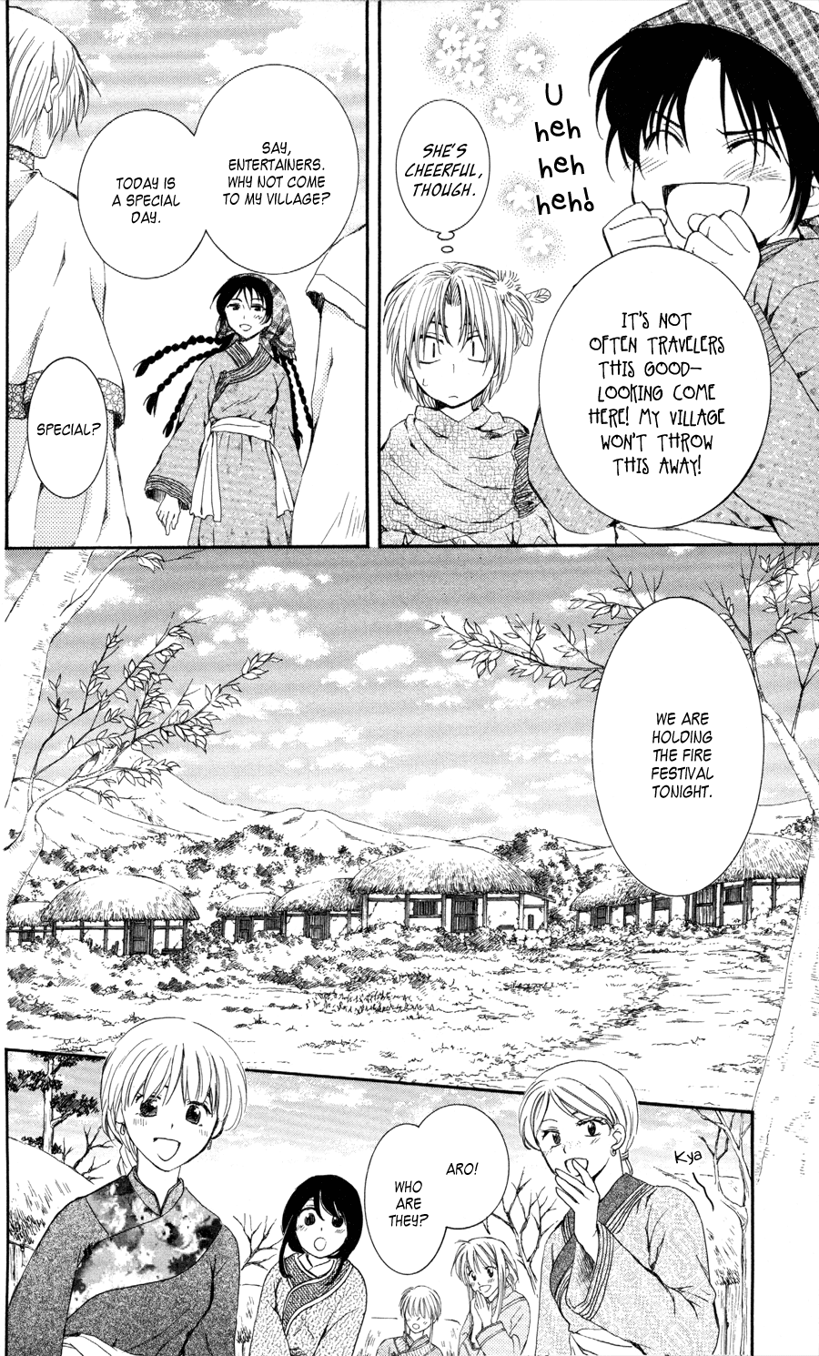 Akatsuki no Yona Chapter 64 page 6 - Chapter 64: Sen Province of the Kai Empire - Senri Village