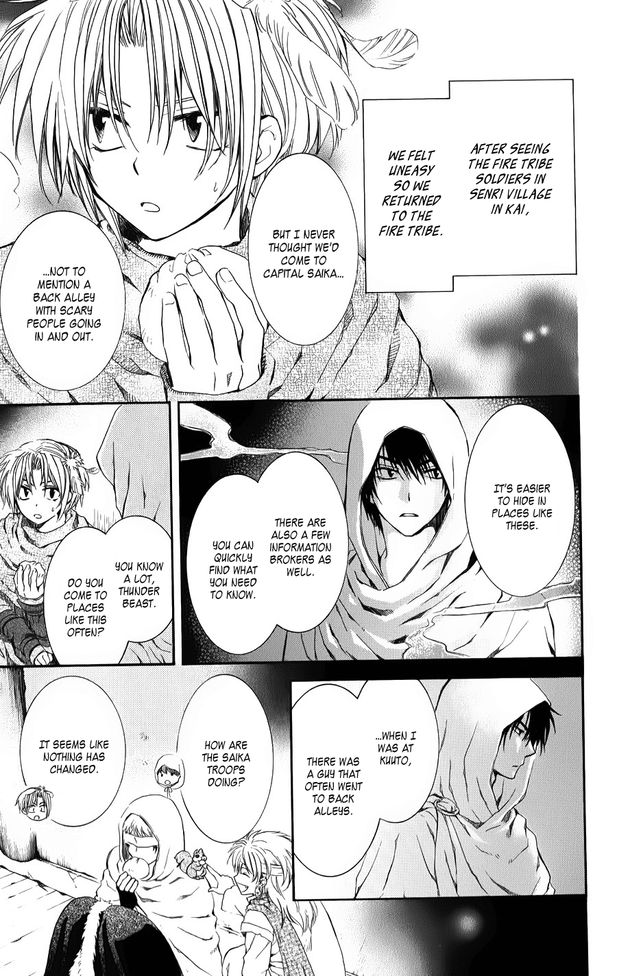 Akatsuki no Yona Chapter 67 page 13 - Chapter 67: Flames