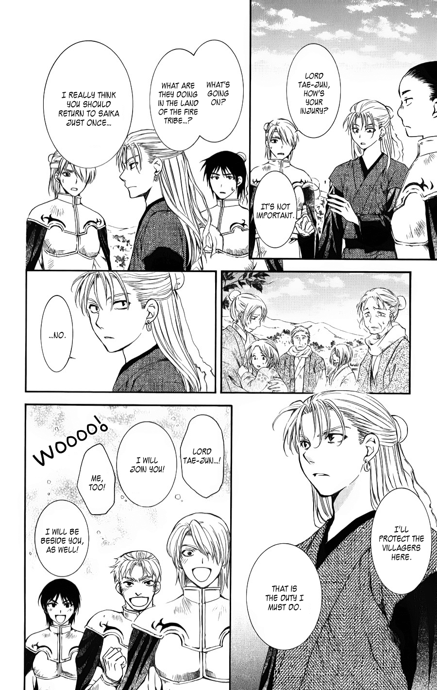 Akatsuki no Yona Chapter 68 page 22 - Chapter 68: Those Who Protect the Fire