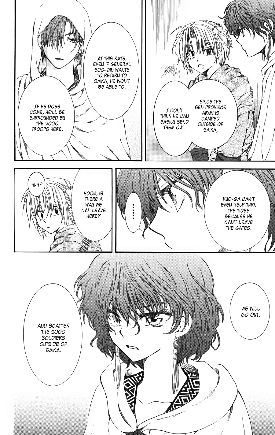 Akatsuki no Yona Chapter 69 page 14 - Chapter 69: Omen of a Great Fire