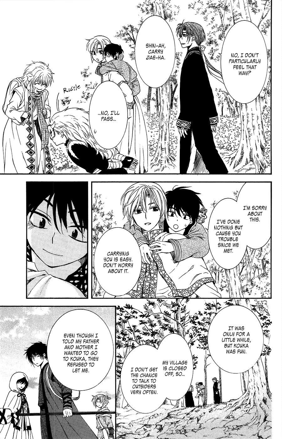 Akatsuki no Yona Chapter 95 page 36 - Chapter 95: The Boy From Another Land