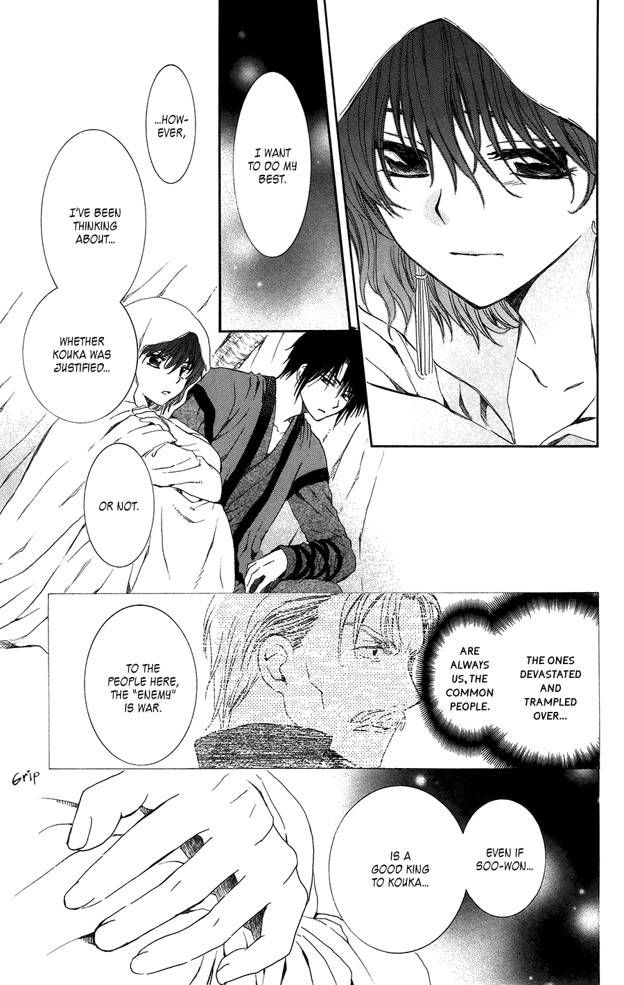 Akatsuki no Yona Chapter 97 page 22 - Chapter 97: Travelling to Search for Answers