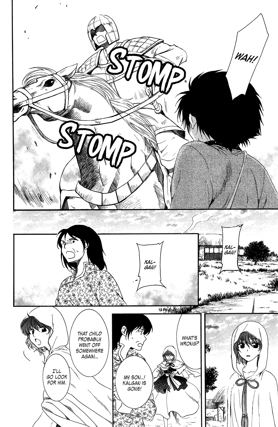 Akatsuki no Yona Chapter 98 page 10 - Chapter 98: Run