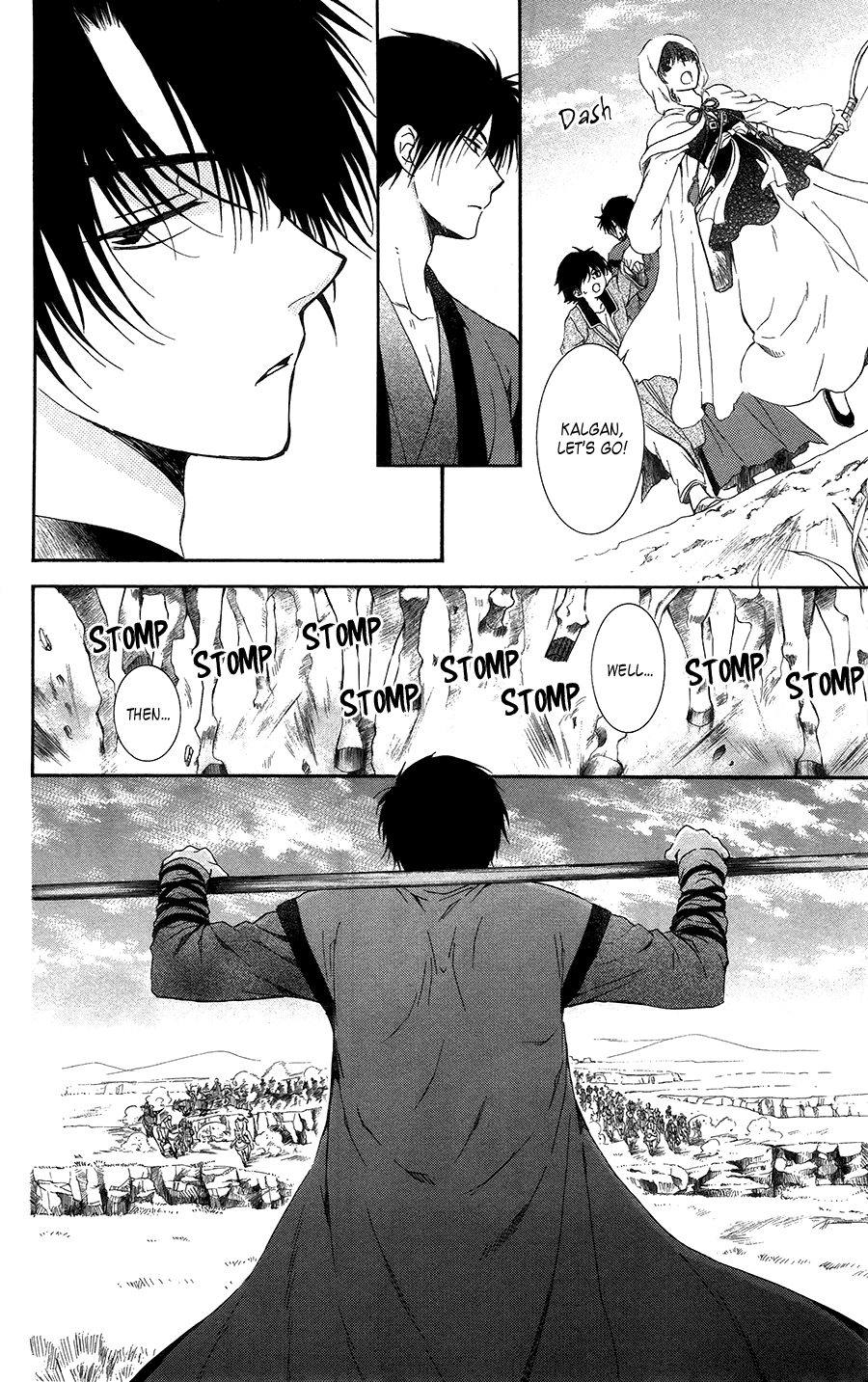 Akatsuki no Yona Chapter 98 page 22 - Chapter 98: Run