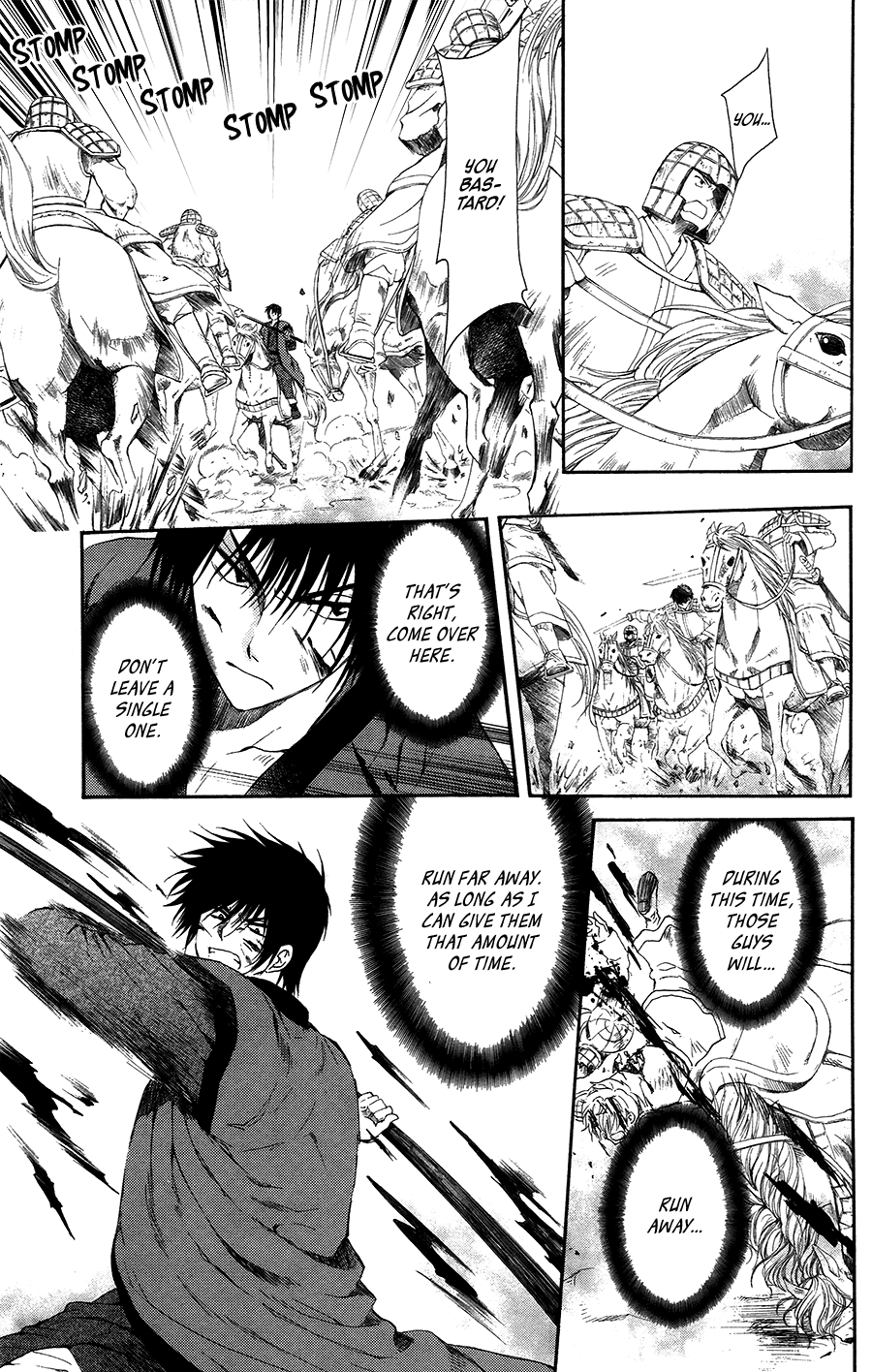 Akatsuki no Yona Chapter 98 page 27 - Chapter 98: Run