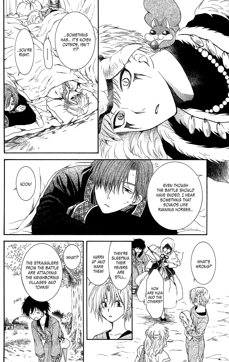 Akatsuki no Yona Chapter 98 page 28 - Chapter 98: Run
