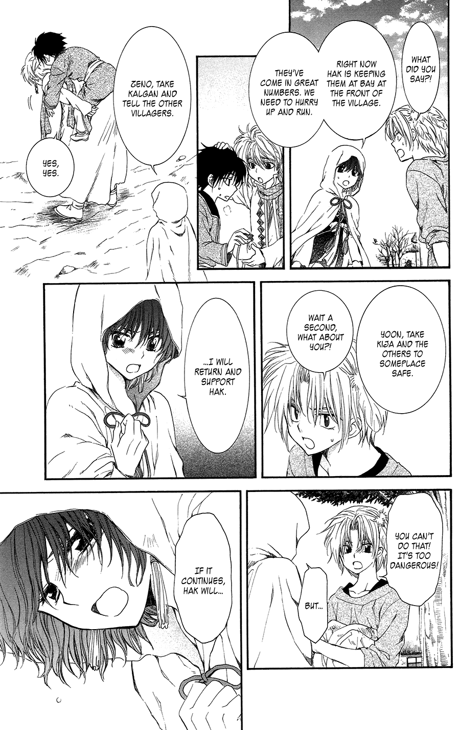 Akatsuki no Yona Chapter 98 page 29 - Chapter 98: Run