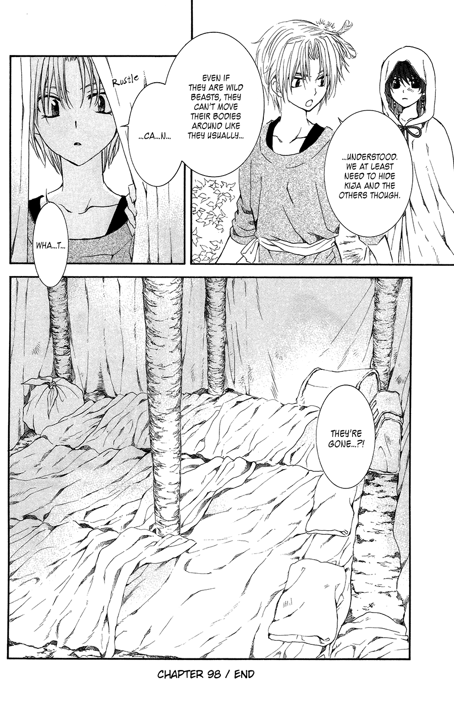 Akatsuki no Yona Chapter 98 page 30 - Chapter 98: Run
