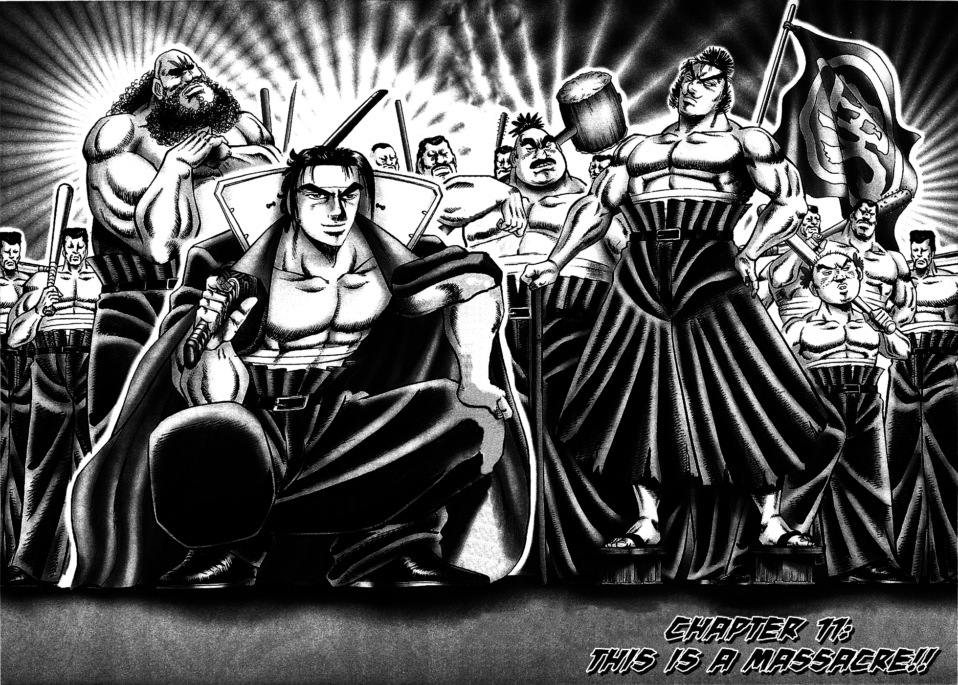 Akatsuki!! Otokojuku - Seinen yo, Taishi wo Idake Chapter 11 page 2 - Chapter 11 : This is a Massacre!!!
