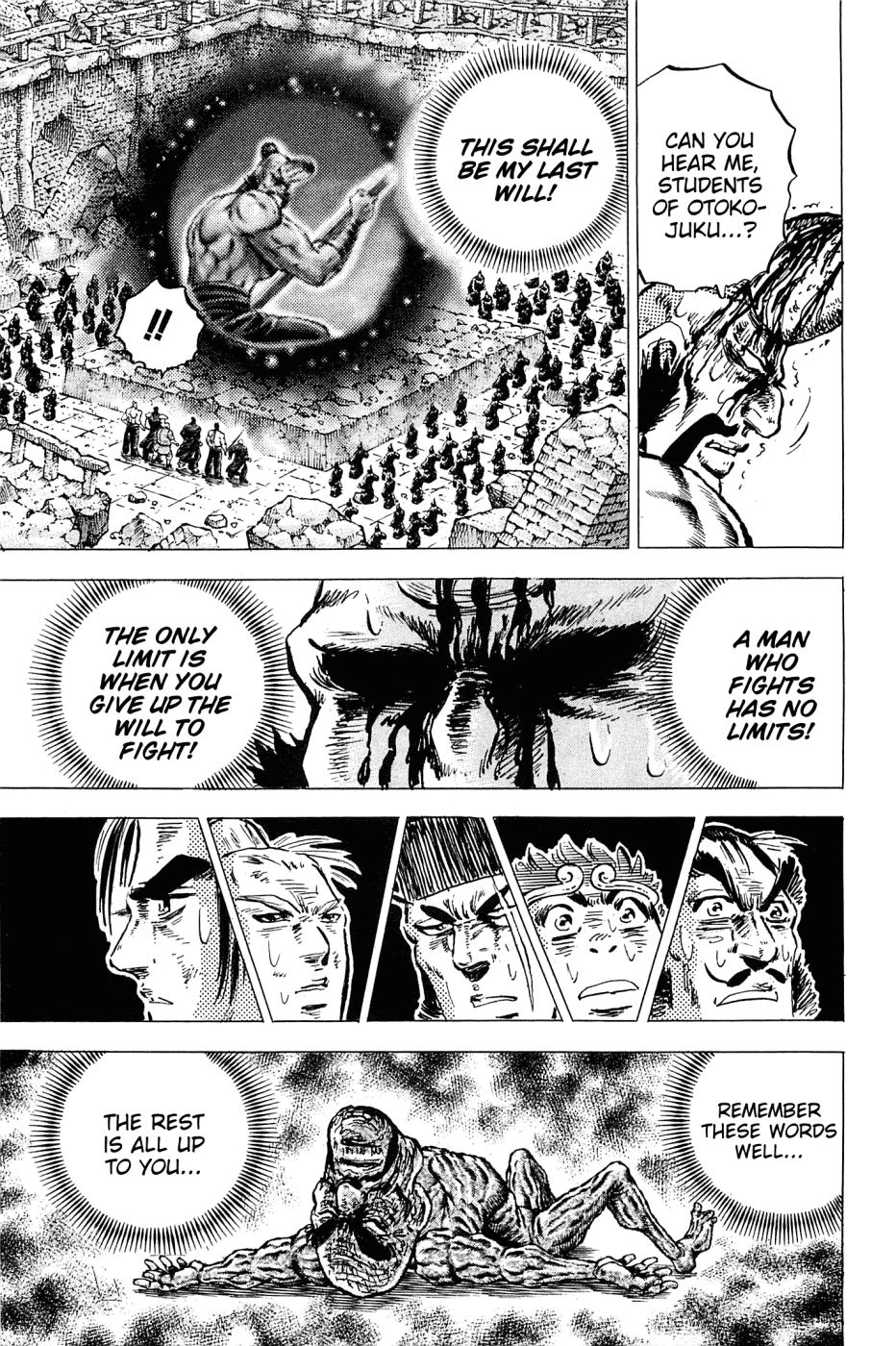 Akatsuki!! Otokojuku - Seinen yo, Taishi wo Idake Chapter 128 page 12 - Chapter 128 : This Is My Last Wil!!