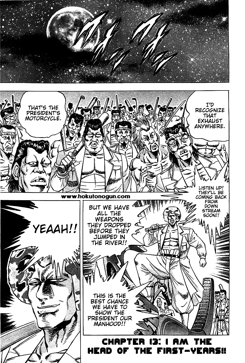 Akatsuki!! Otokojuku - Seinen yo, Taishi wo Idake Chapter 13 page 1 - Chapter 13 : I am the Head of the First Years!!
