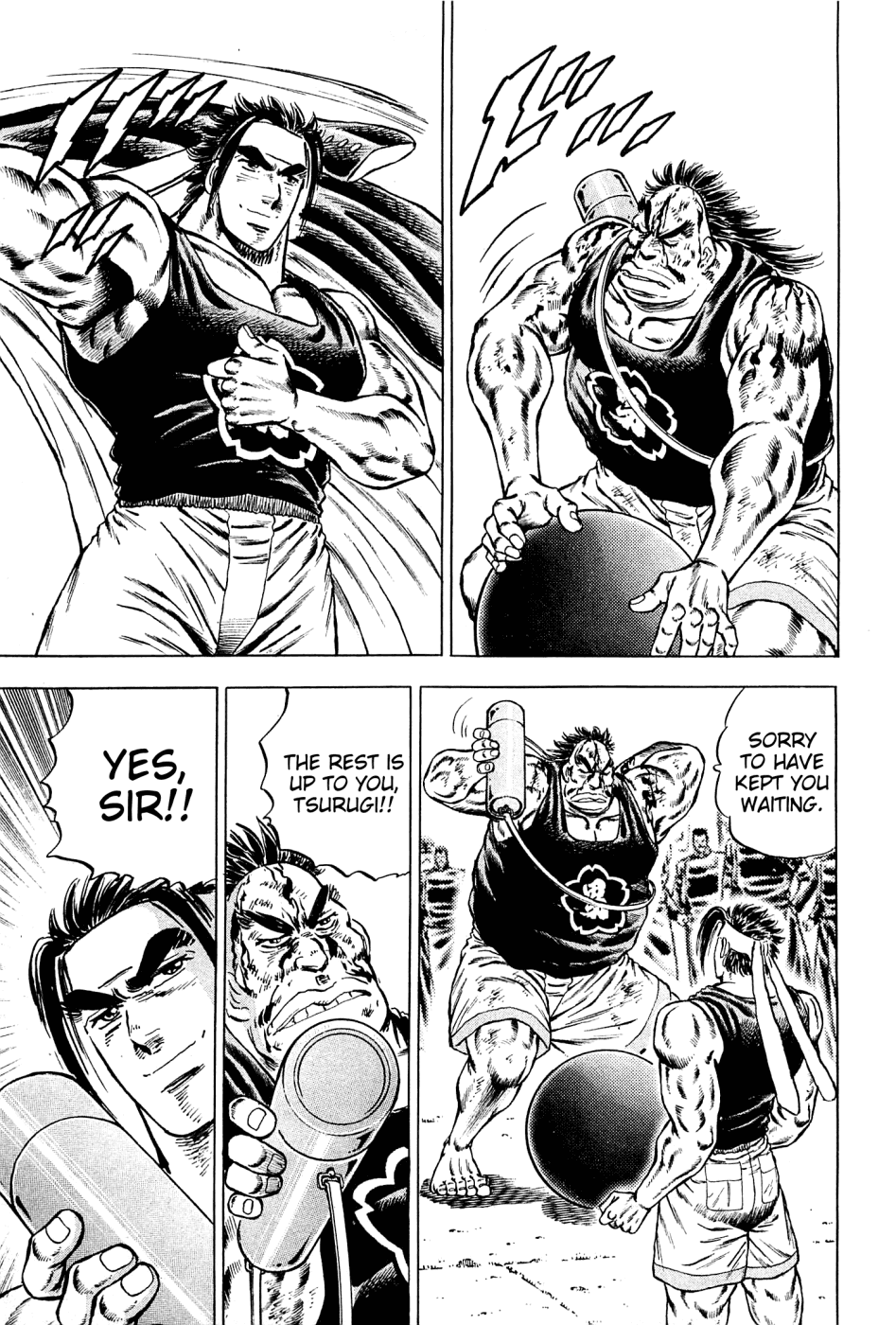Akatsuki!! Otokojuku - Seinen yo, Taishi wo Idake Chapter 146 page 3 - Chapter 146 : This Is the Three Great Trials of Terror!!