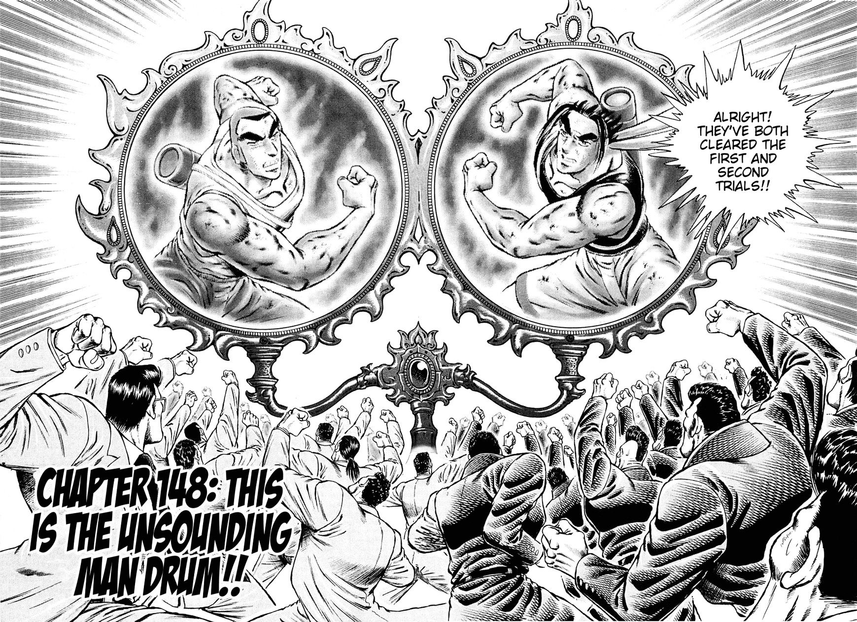 Akatsuki!! Otokojuku - Seinen yo, Taishi wo Idake Chapter 148 page 2 - Chapter 148 : This Is the Unsounding Man Drum!!