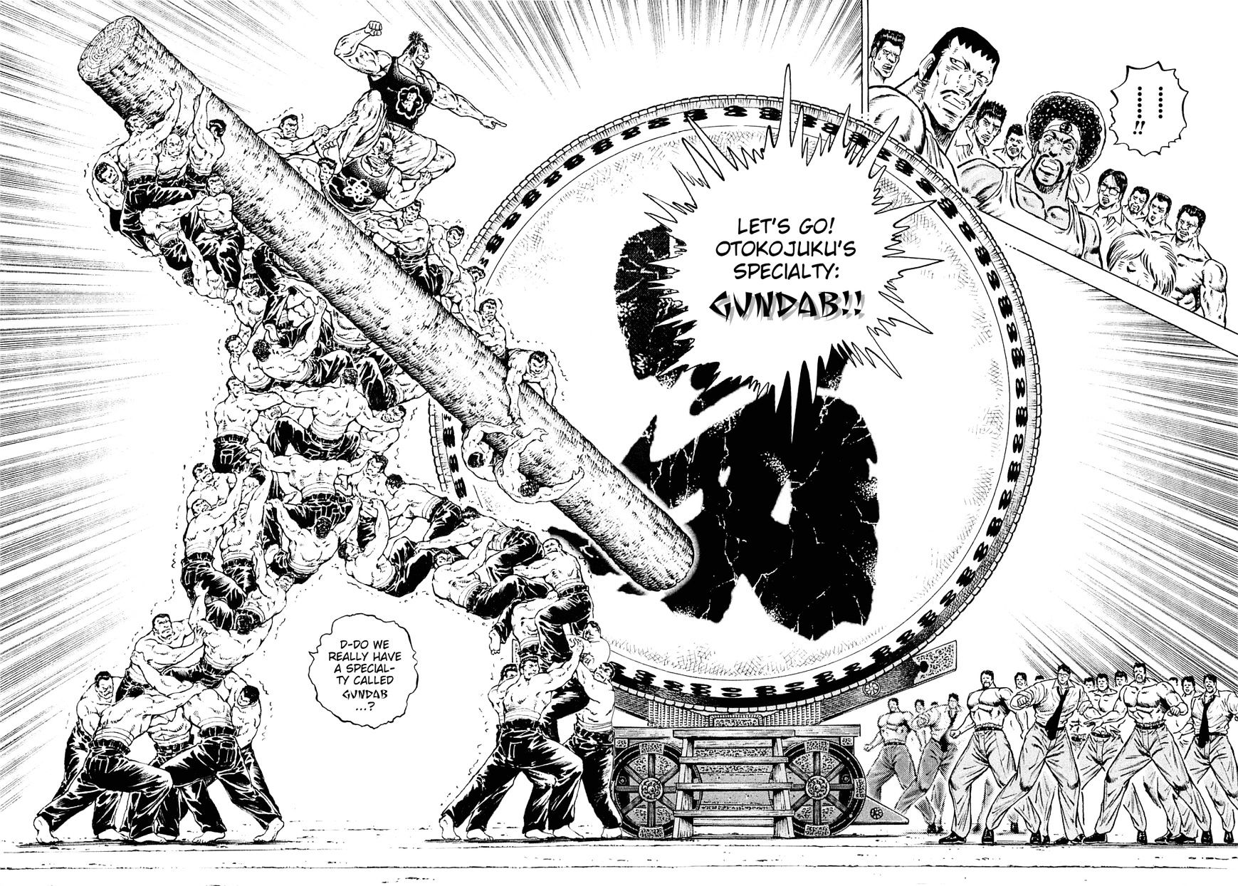 Akatsuki!! Otokojuku - Seinen yo, Taishi wo Idake Chapter 148 page 22 - Chapter 148 : This Is the Unsounding Man Drum!!