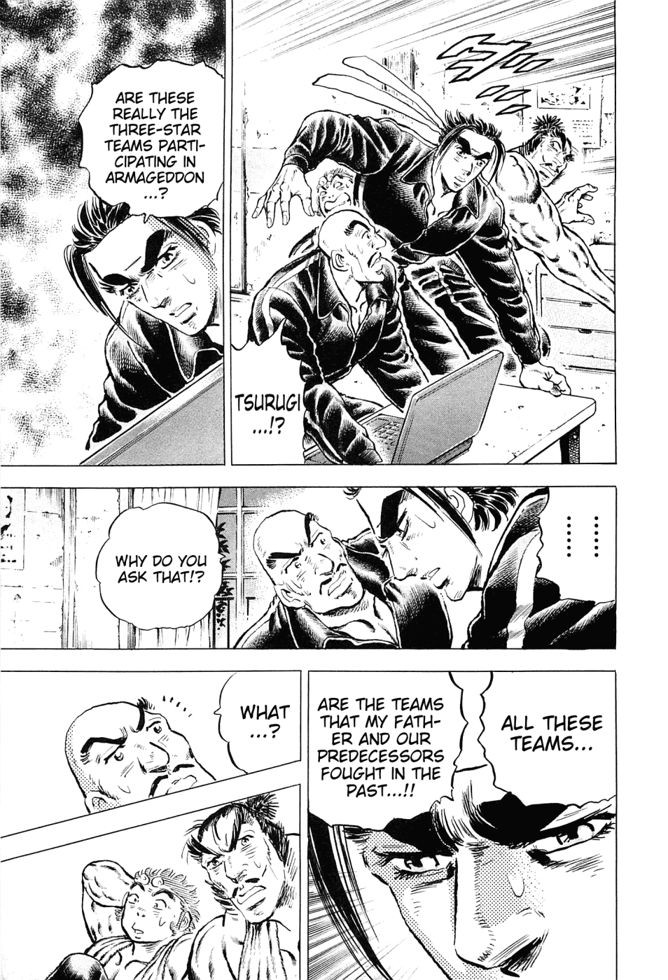 Akatsuki!! Otokojuku - Seinen yo, Taishi wo Idake Chapter 153 page 11 - Chapter 153 : This Is the Departure!!
