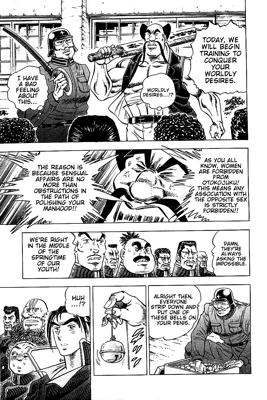 Akatsuki!! Otokojuku - Seinen yo, Taishi wo Idake Chapter 16 page 9 - Chapter 16 : This is the Extermination of Worldly Desires!!!
