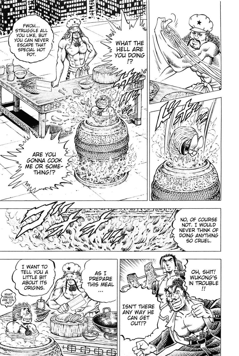 Akatsuki!! Otokojuku - Seinen yo, Taishi wo Idake Chapter 165 page 15 - Chapter 165: This Is The Monkey Hotpot!!