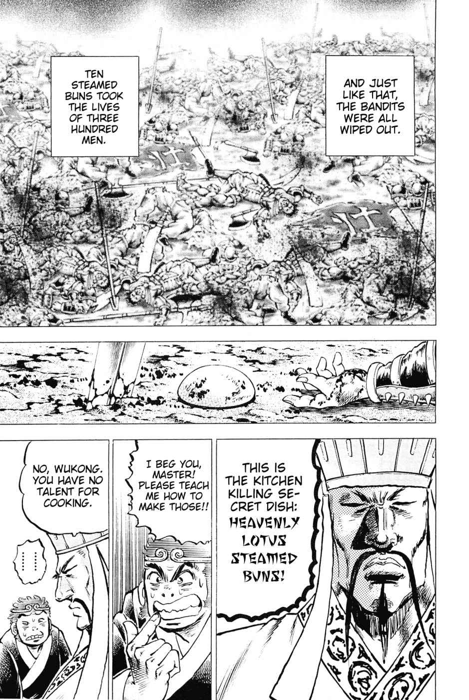 Akatsuki!! Otokojuku - Seinen yo, Taishi wo Idake Chapter 166 page 13 - Chapter 166: This is the Steamed Bun!!
