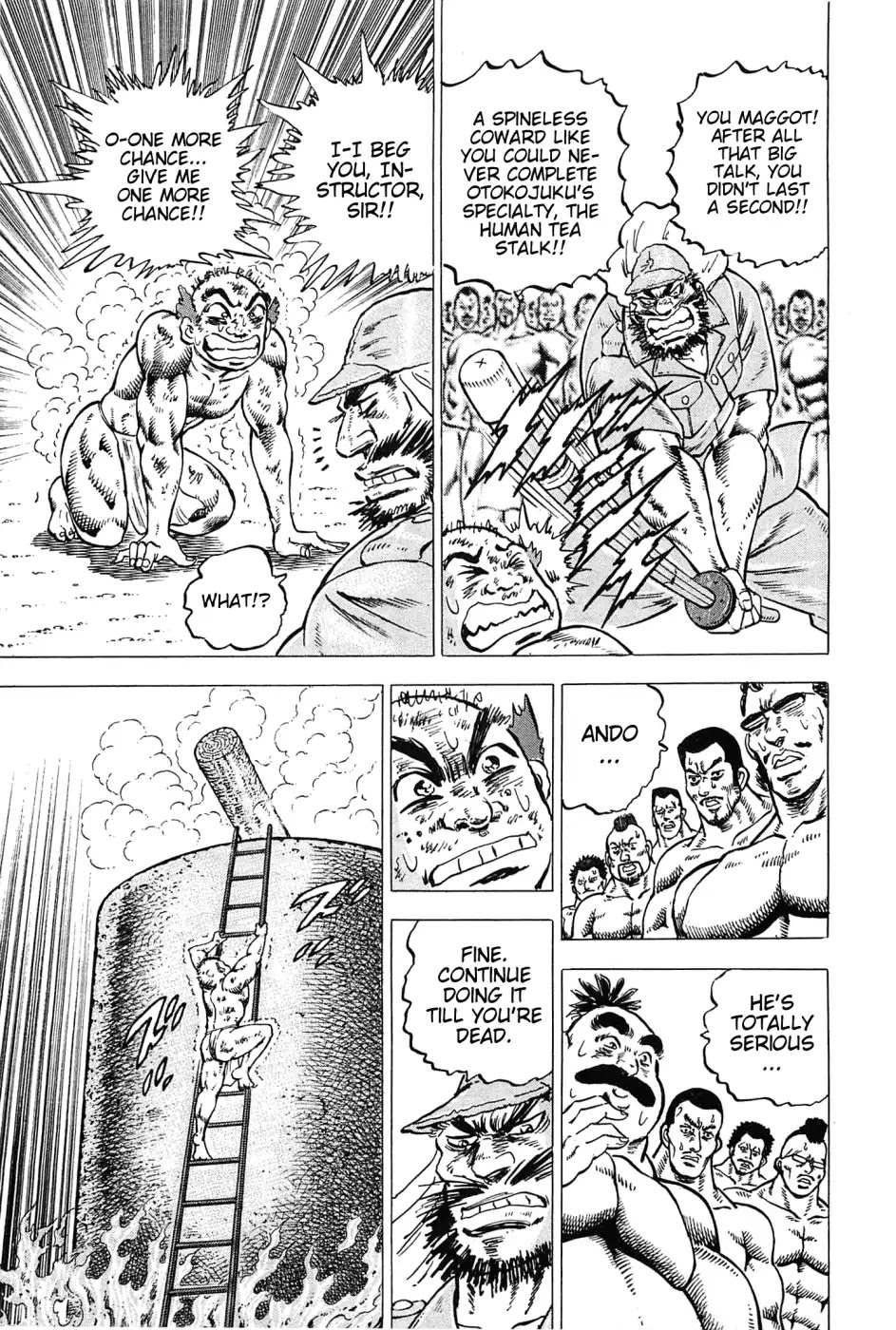 Akatsuki!! Otokojuku - Seinen yo, Taishi wo Idake Chapter 171 page 10 - Chapter 171: This is the Human Tea Stalk!!