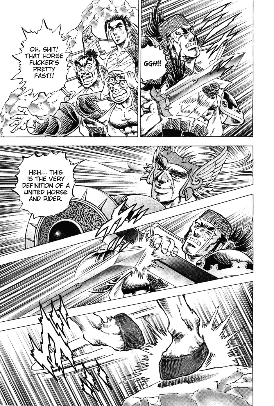 Akatsuki!! Otokojuku - Seinen yo, Taishi wo Idake Chapter 173 page 18 - Chapter 173: I am Centaur!!