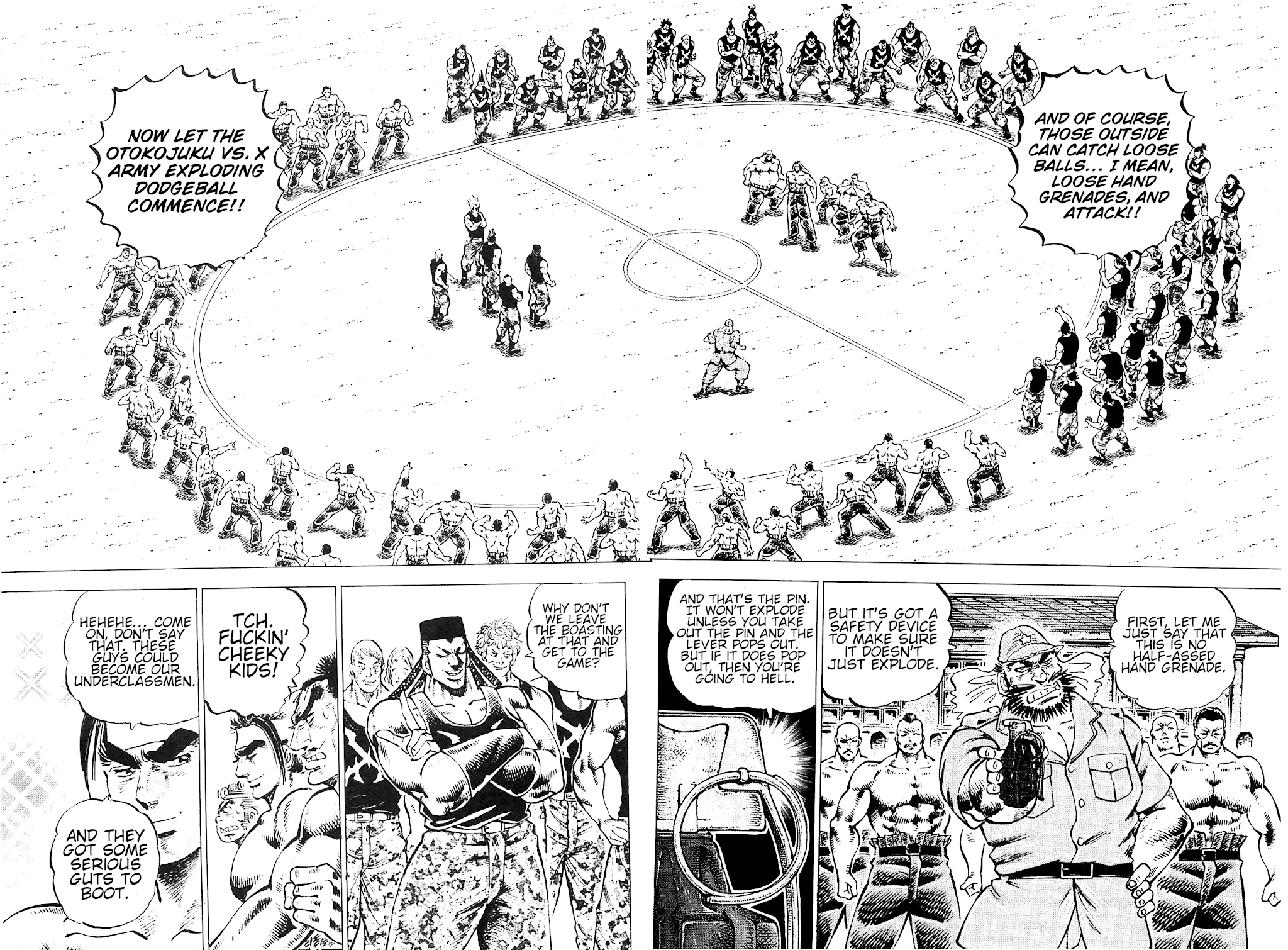 Akatsuki!! Otokojuku - Seinen yo, Taishi wo Idake Chapter 195 page 3 - Chapter 195: This is the Strong Arm!!