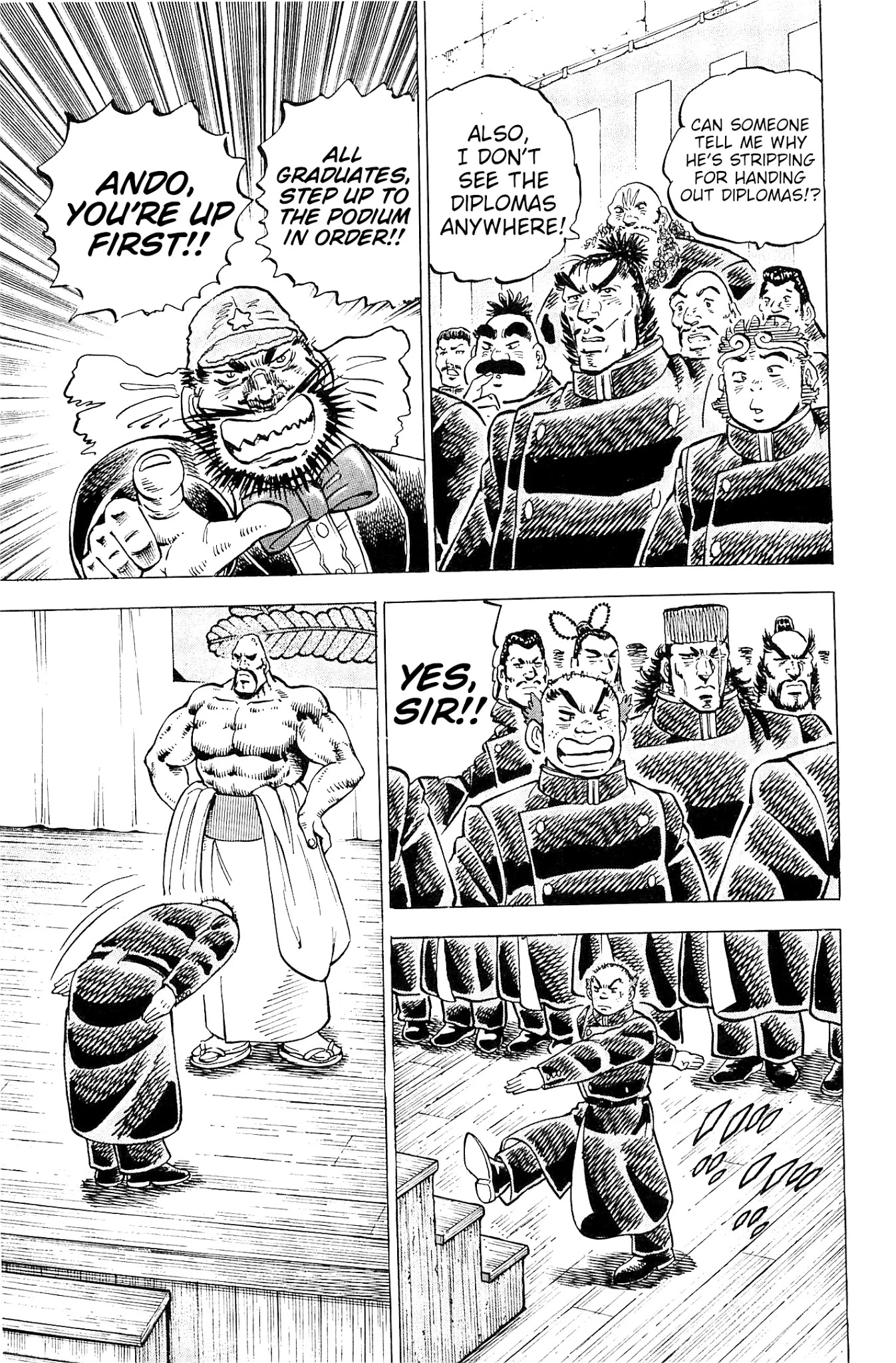 Akatsuki!! Otokojuku - Seinen yo, Taishi wo Idake Chapter 200 page 10 - Chapter 200: This is Graduation!! [END]