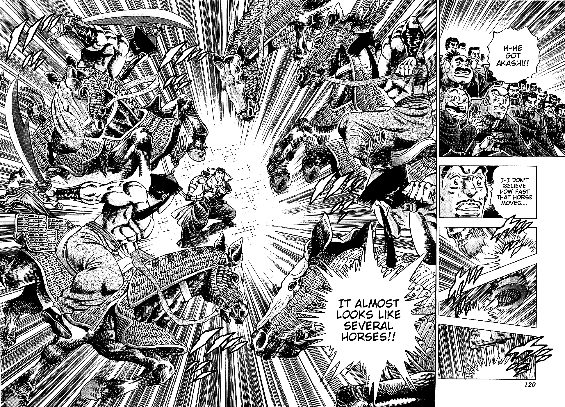 Akatsuki!! Otokojuku - Seinen yo, Taishi wo Idake Chapter 21 page 13 - Chapter 21 : This is the Mongolian Warhorse Style