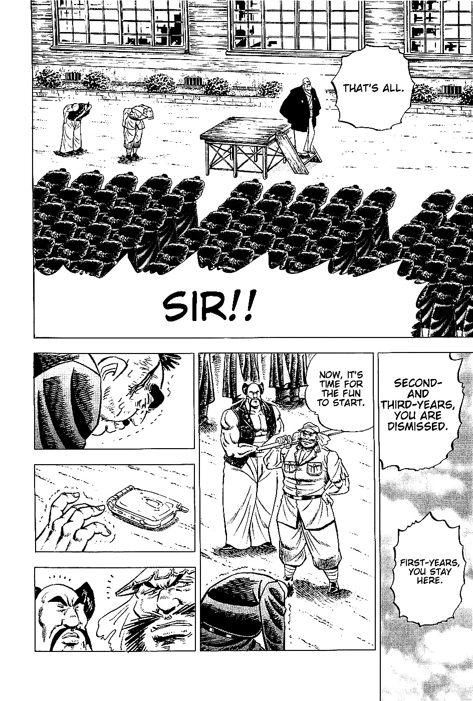 Akatsuki!! Otokojuku - Seinen yo, Taishi wo Idake Chapter 3 page 11 - Chapter 3 : This is the Spirit of the Brave Fighter!!