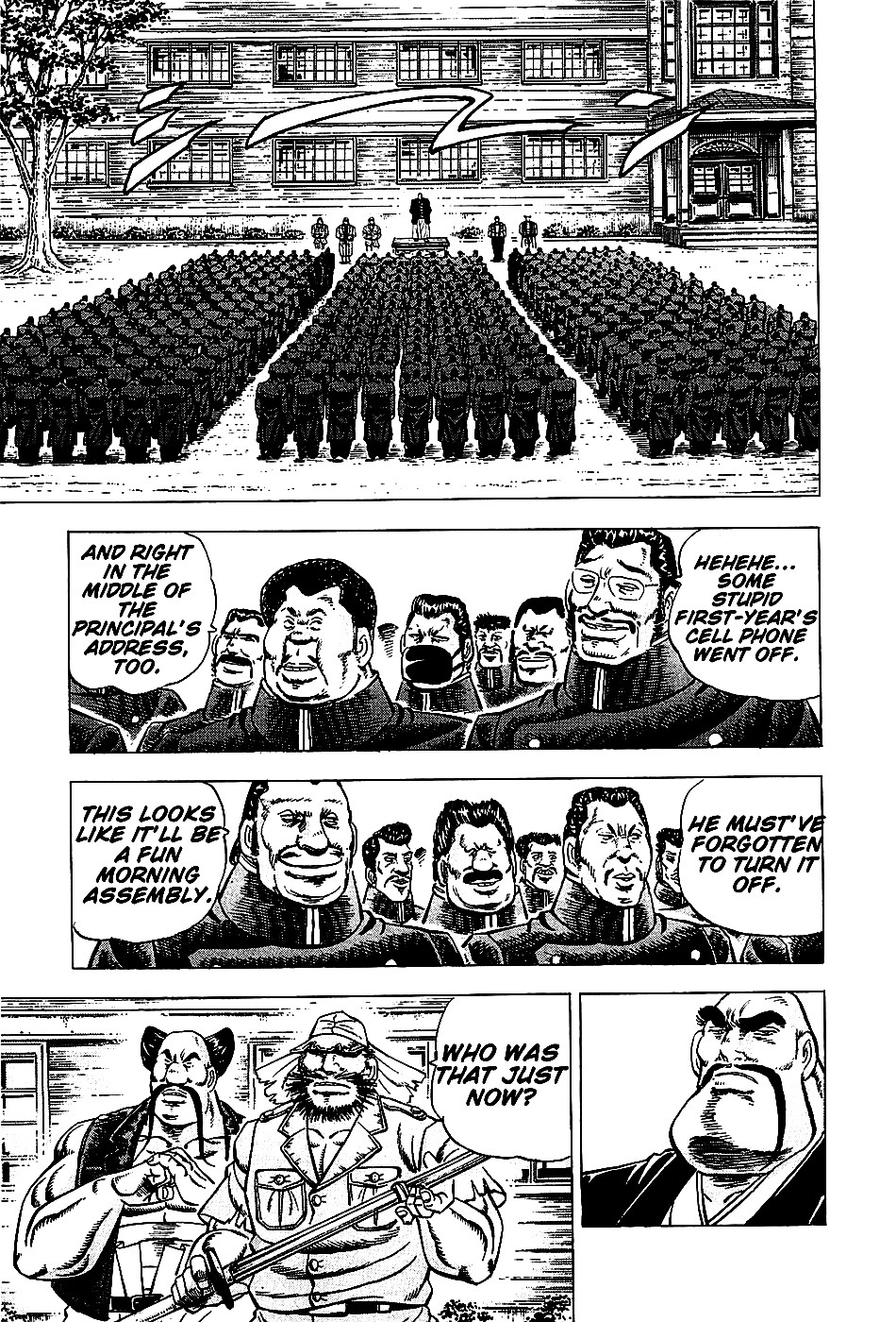 Akatsuki!! Otokojuku - Seinen yo, Taishi wo Idake Chapter 3 page 4 - Chapter 3 : This is the Spirit of the Brave Fighter!!