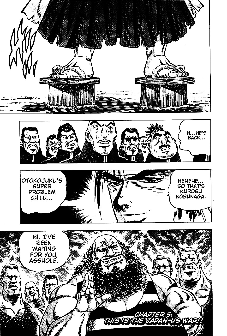 Akatsuki!! Otokojuku - Seinen yo, Taishi wo Idake Chapter 5 page 1 - Chapter 5 : This is the Japan-US War