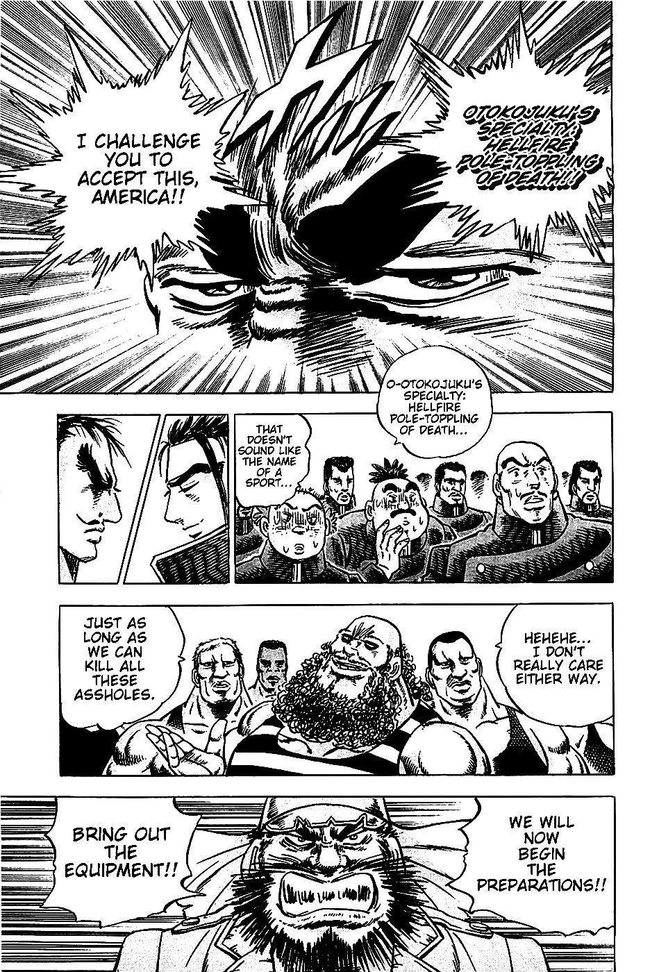Akatsuki!! Otokojuku - Seinen yo, Taishi wo Idake Chapter 5 page 13 - Chapter 5 : This is the Japan-US War