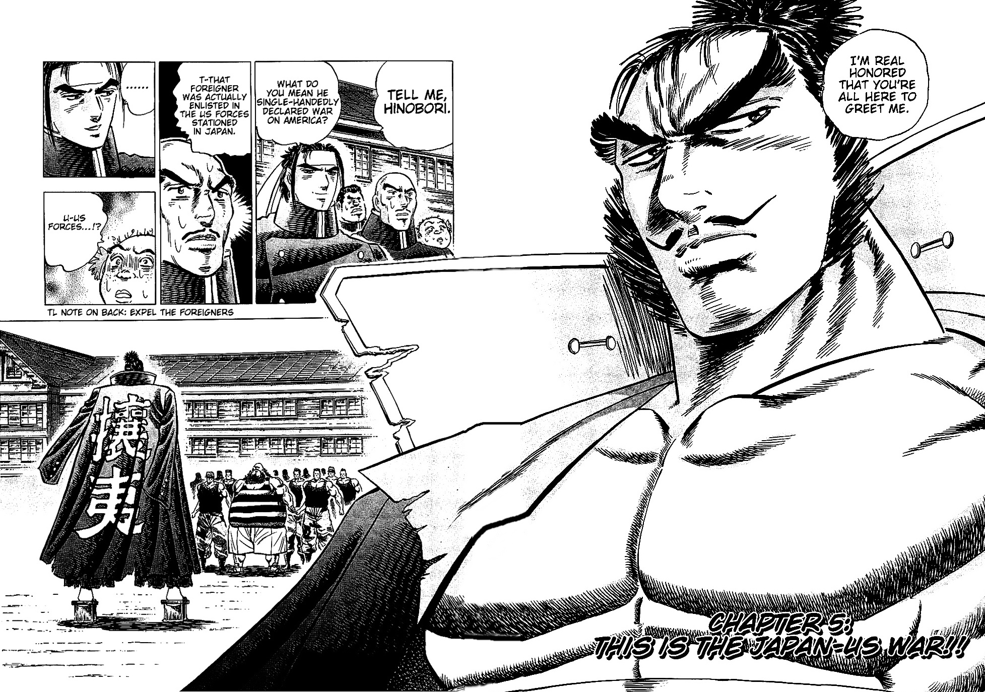 Akatsuki!! Otokojuku - Seinen yo, Taishi wo Idake Chapter 5 page 2 - Chapter 5 : This is the Japan-US War