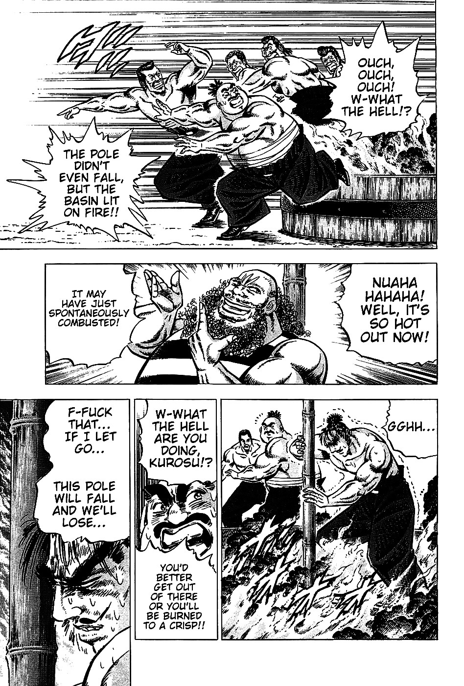 Akatsuki!! Otokojuku - Seinen yo, Taishi wo Idake Chapter 6 page 11 - Chapter 6 : This is the Hellfire Pole-Toppling of Death!!