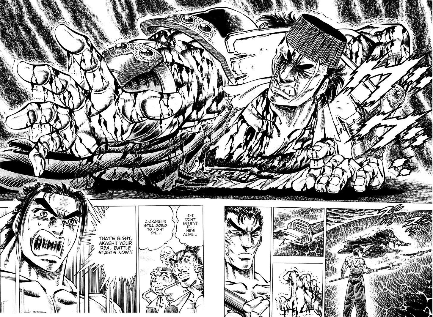 Akatsuki!! Otokojuku - Seinen yo, Taishi wo Idake Chapter 64 page 11 - Chapter 64 : This is the Sword of the Spirit!!