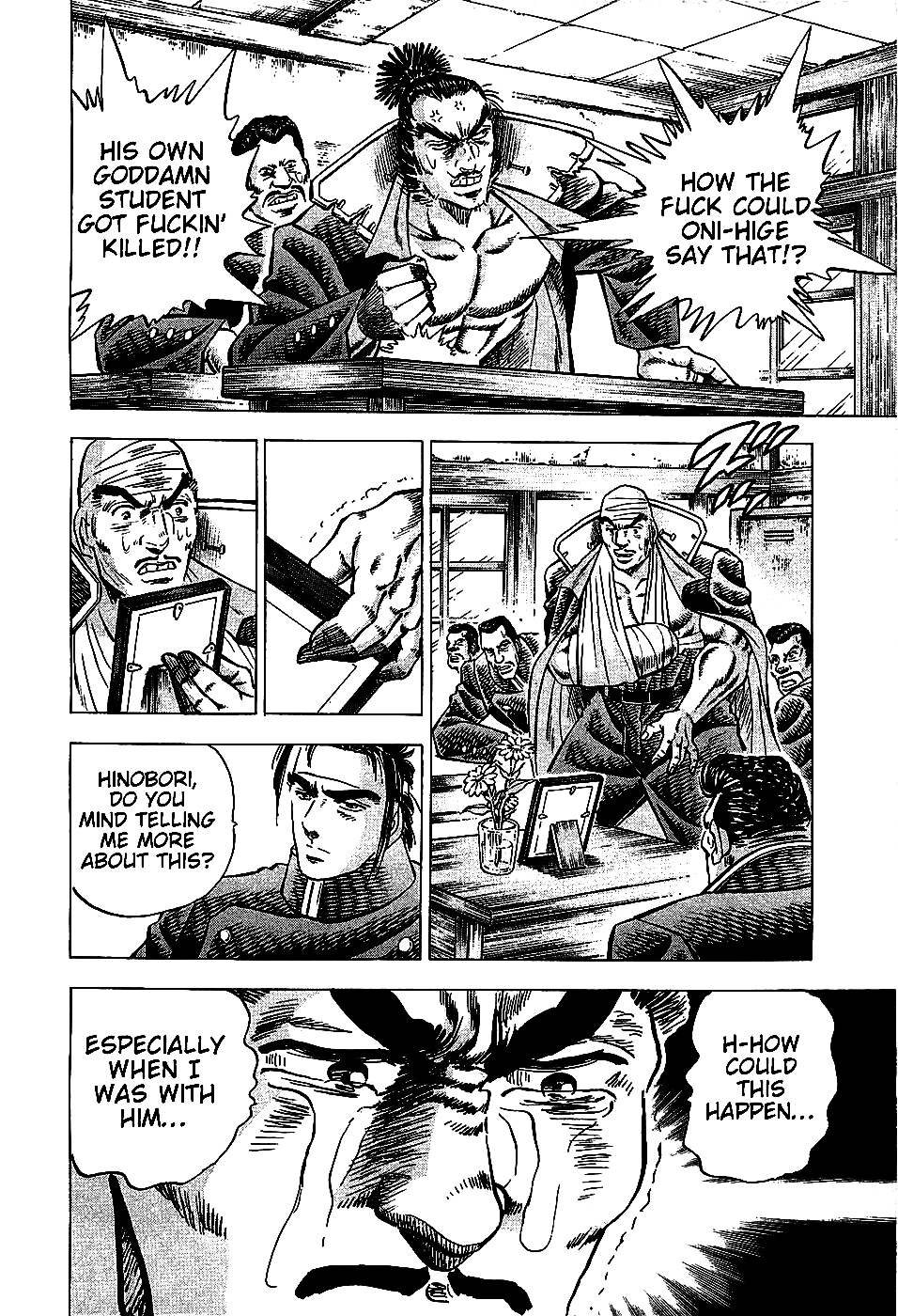 Akatsuki!! Otokojuku - Seinen yo, Taishi wo Idake Chapter 9 page 10 - Chapter 9 : This is a Dog's Death!!