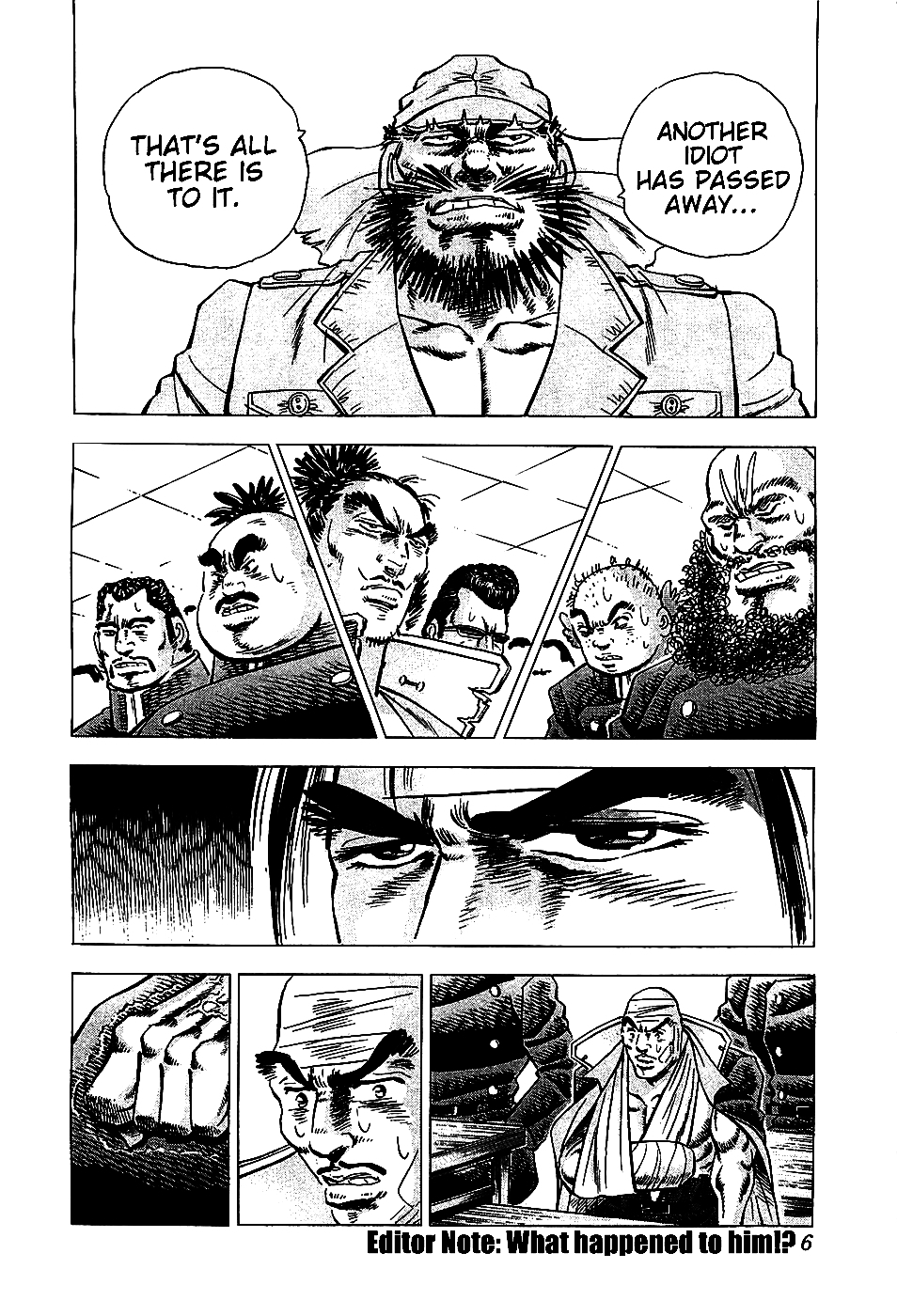 Akatsuki!! Otokojuku - Seinen yo, Taishi wo Idake Chapter 9 page 8 - Chapter 9 : This is a Dog's Death!!