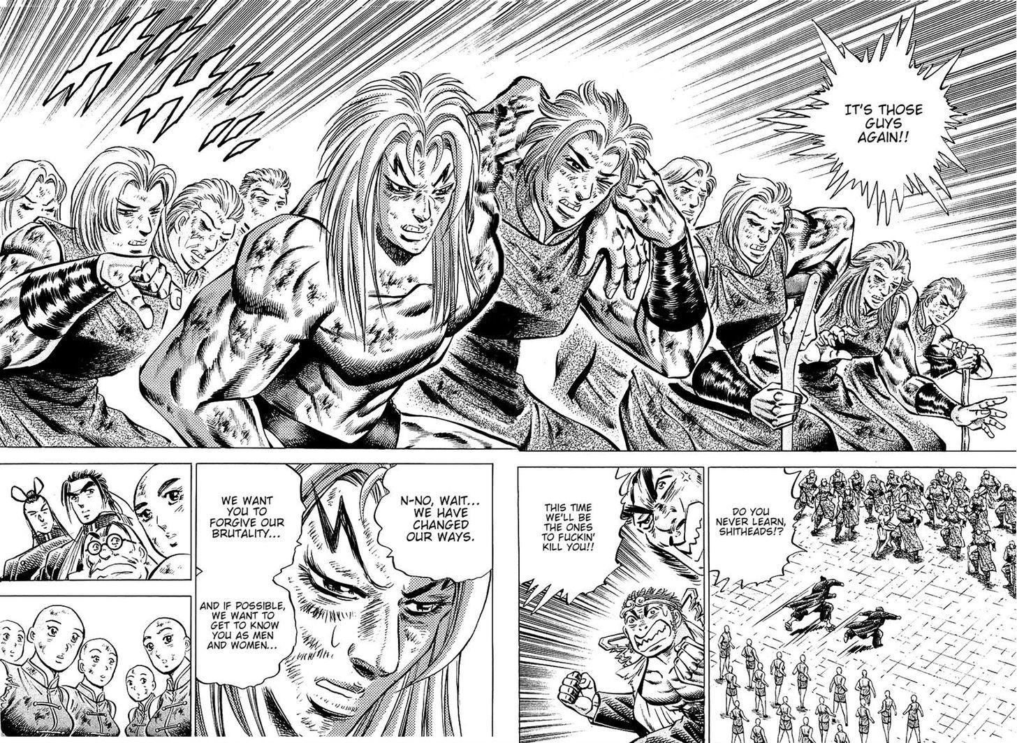 Akatsuki!! Otokojuku - Seinen yo, Taishi wo Idake Chapter 98 page 10 - Chapter 98 : This is the Road of Hades!!