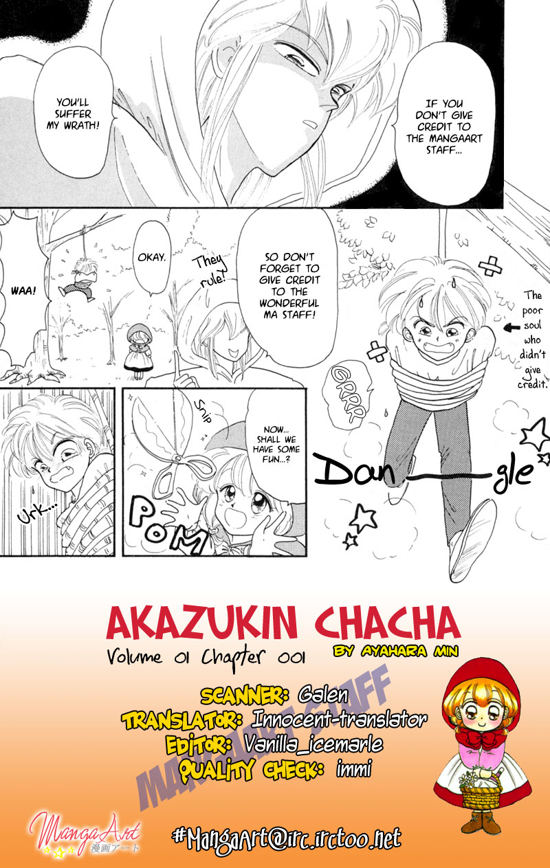 Akazukin Cha Cha Chapter 1 page 40 - Chapter 1: Introducing Chacha, the Red-Hooded Magician