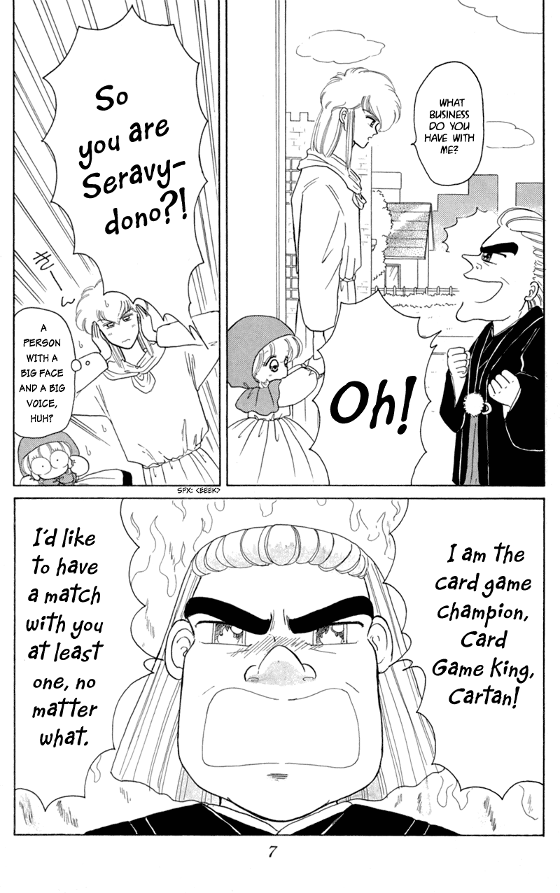 Akazukin Cha Cha Chapter 18 page 8 - Chapter 18: The Card Game King, Cartan, Appears