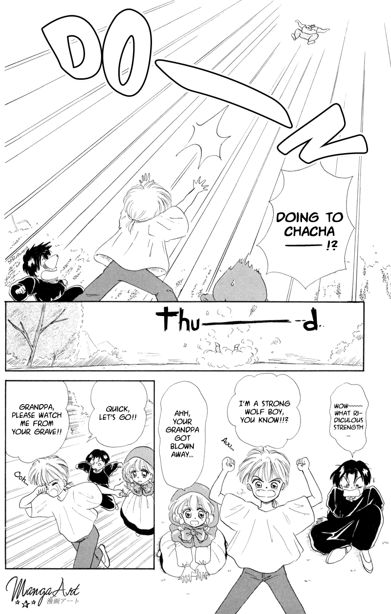 Akazukin Cha Cha Chapter 2 page 18 - Chapter 2: The Giant Muscled Demon of Mochimochi Mountain!?