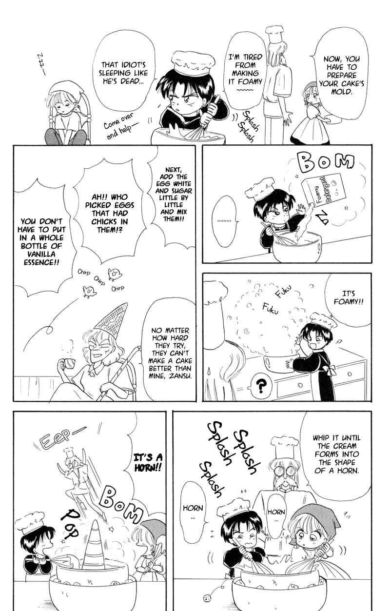 Akazukin Cha Cha Chapter 3 page 28 - Chapter 3: The Snacks Witch, Cream, Zansu!?