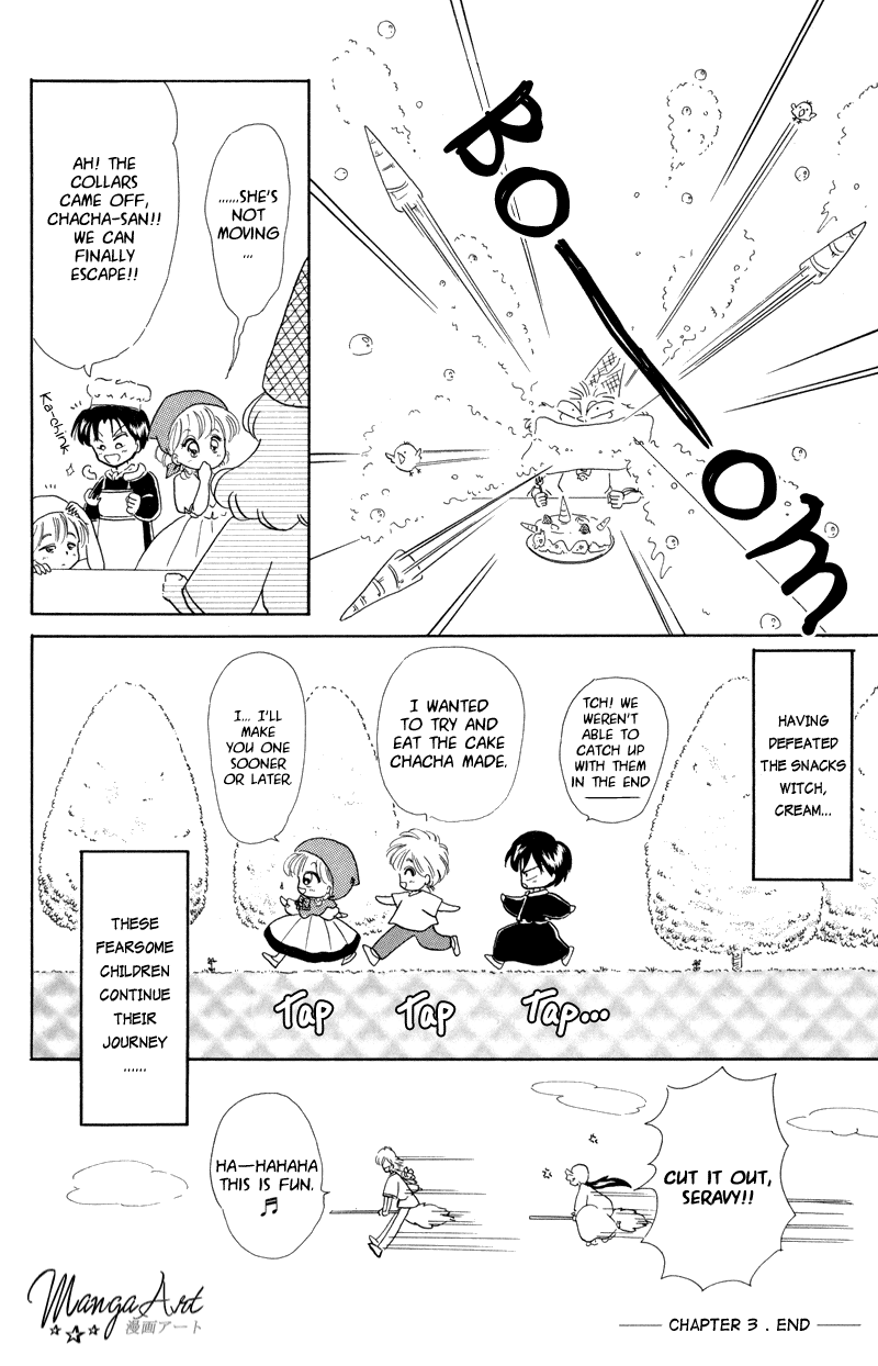 Akazukin Cha Cha Chapter 3 page 32 - Chapter 3: The Snacks Witch, Cream, Zansu!?