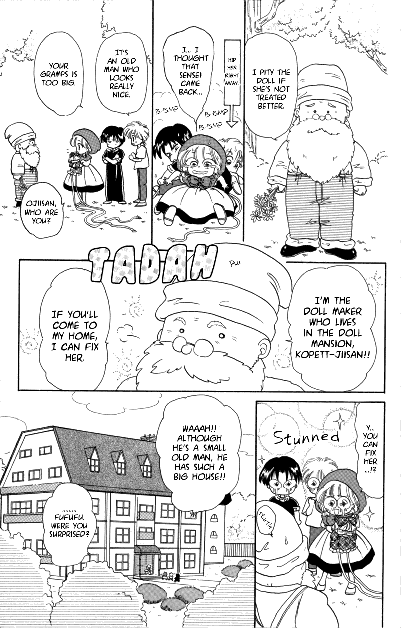 Akazukin Cha Cha Chapter 5 page 13 - Chapter 5: I'm Kopett, the Old Man from the Puppet Mansion!!
