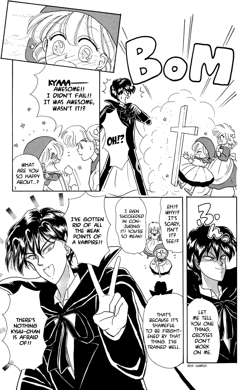 Akazukin Cha Cha Chapter 6 page 14 - Chapter 6: It's the World's Coolest Vampire, Kyuu-chan!