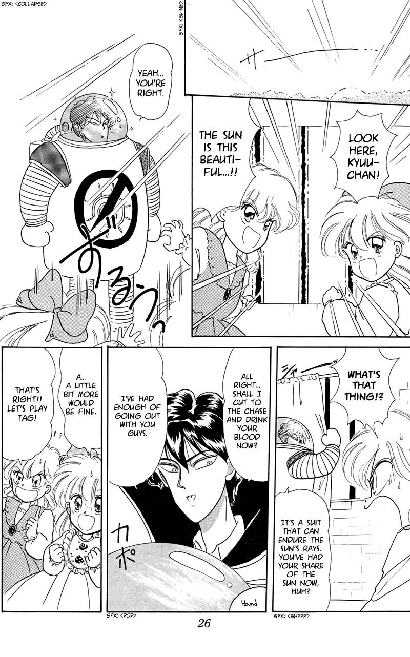 Akazukin Cha Cha Chapter 6 page 27 - Chapter 6: It's the World's Coolest Vampire, Kyuu-chan!