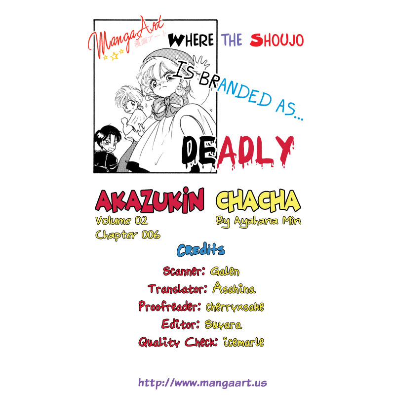 Akazukin Cha Cha Chapter 6 page 36 - Chapter 6: It's the World's Coolest Vampire, Kyuu-chan!