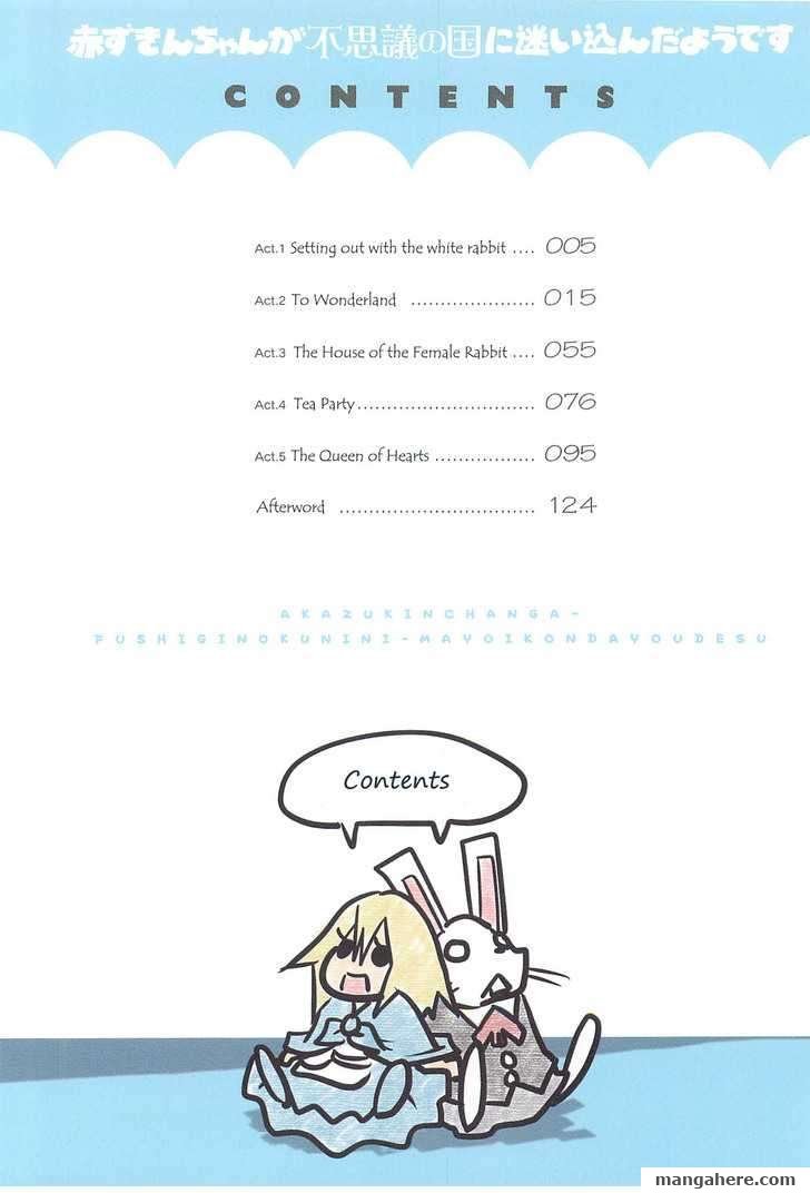 Akazukin-chan ga Fushigi no Kuni ni Mayoikondayou Desu Chapter 1 page 4 - Chapter 1